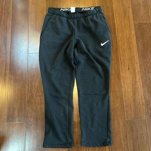 Nike Men's Black and Grey Joggers-tracksuits